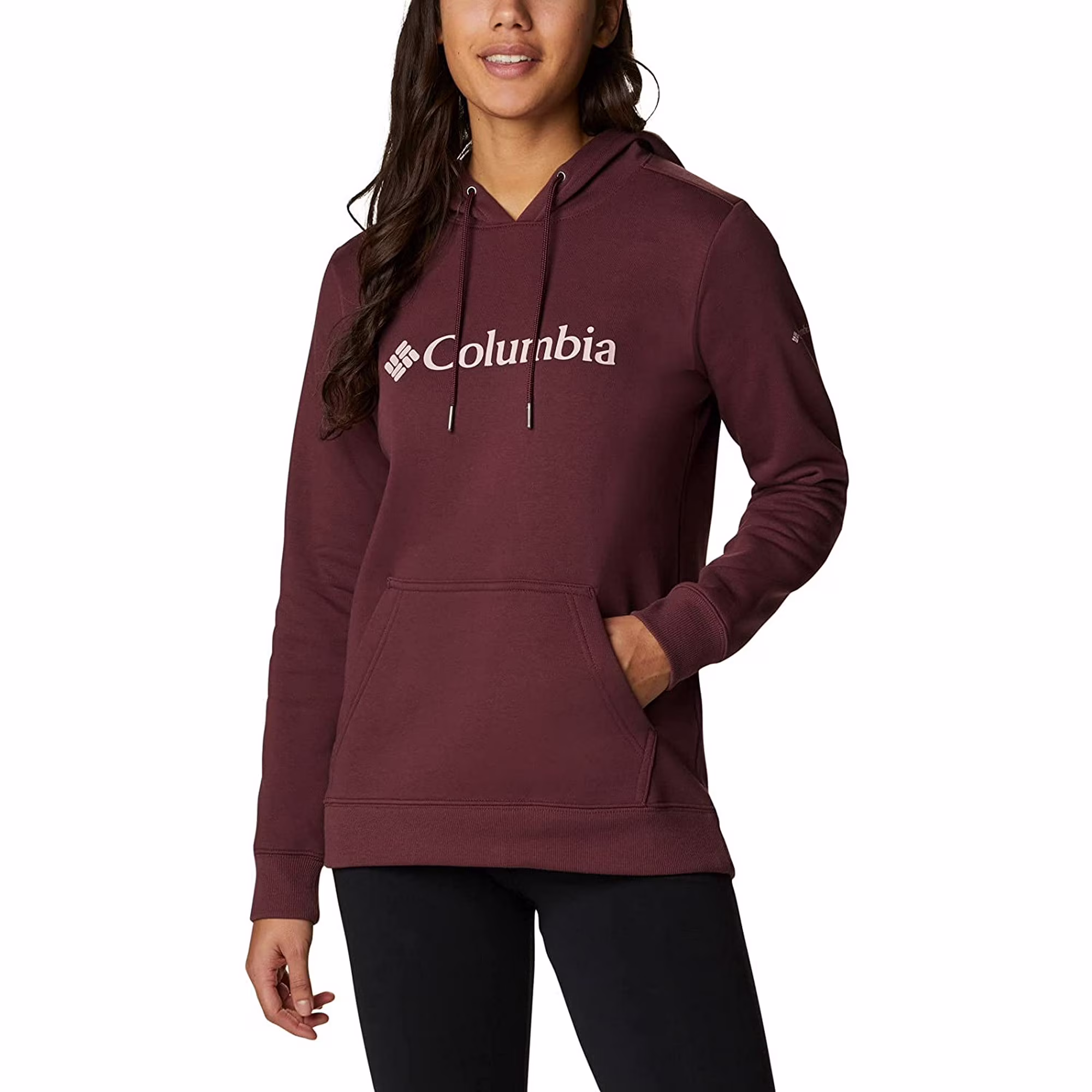 COLUMBIA Trek Graphic Hoodie Women's Size XS Purple