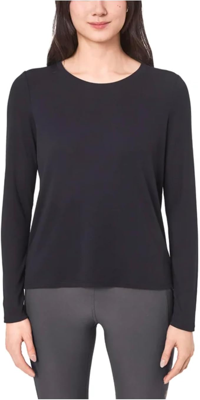 Mondetta Women's Ribbed Long Sleeve Top