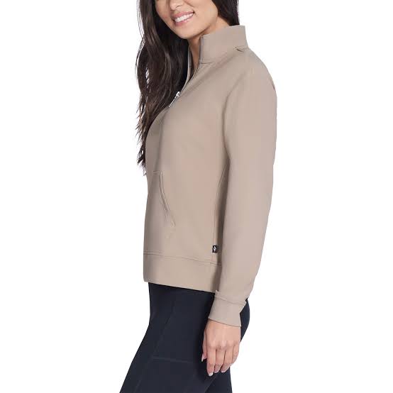 Skechers Women’s Ribbed 1/2 Zip Top