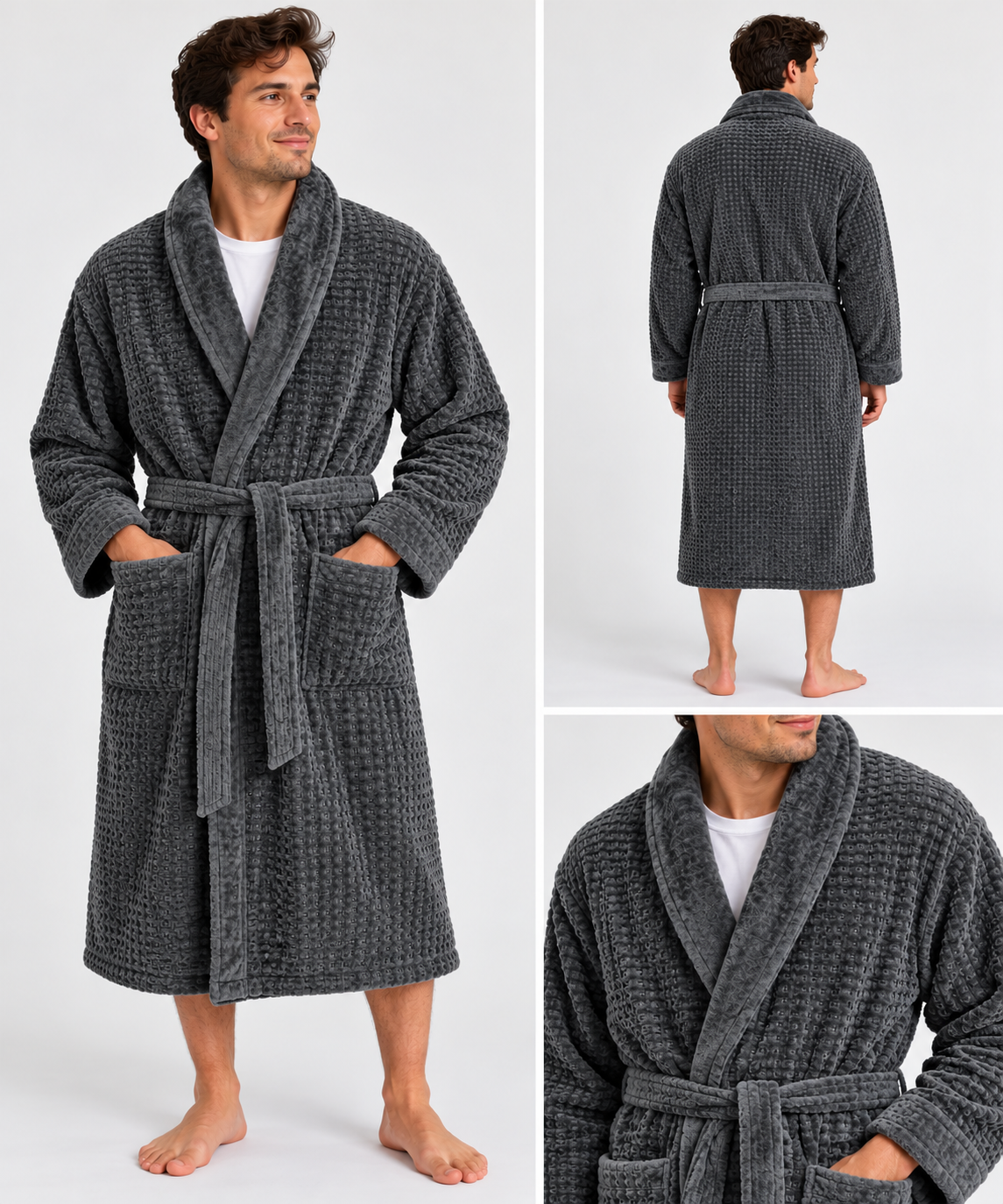 Majestic Gray L/XL Robe