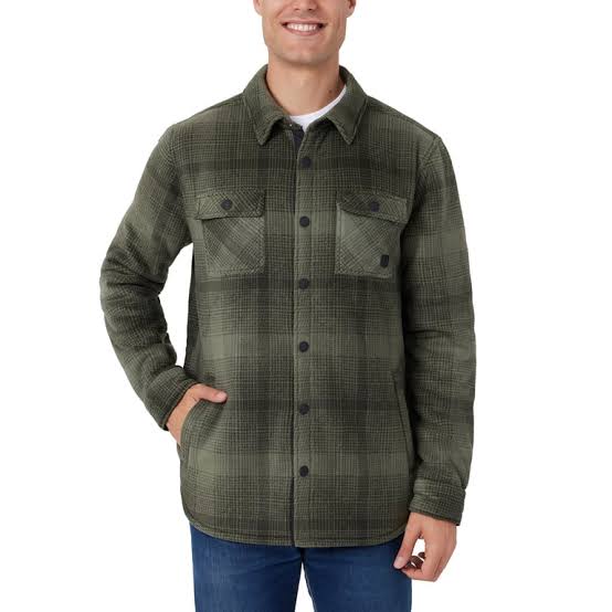 Voyager Mens Lined Shirt Jacket